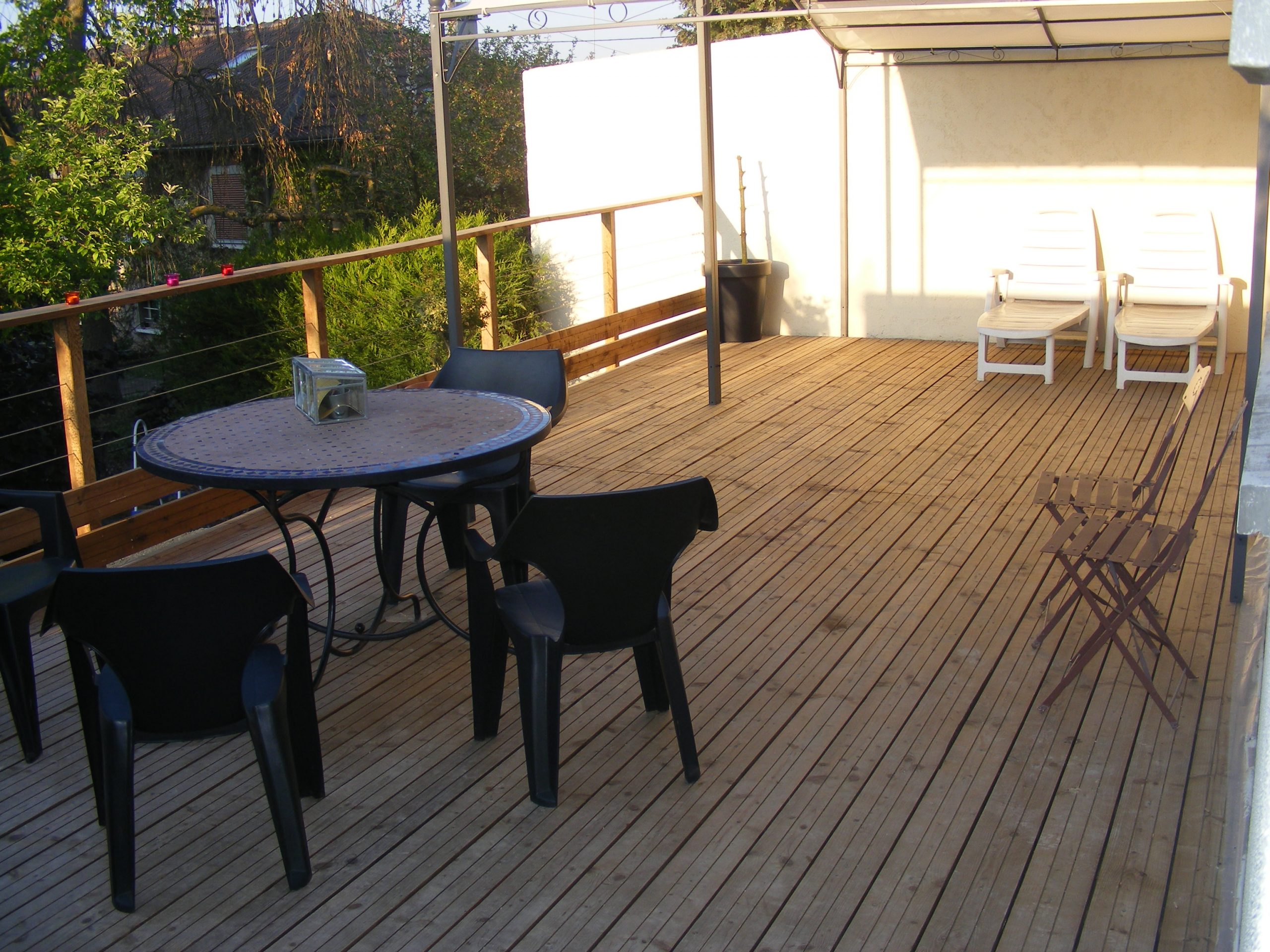 Réalisation terrasse en bois